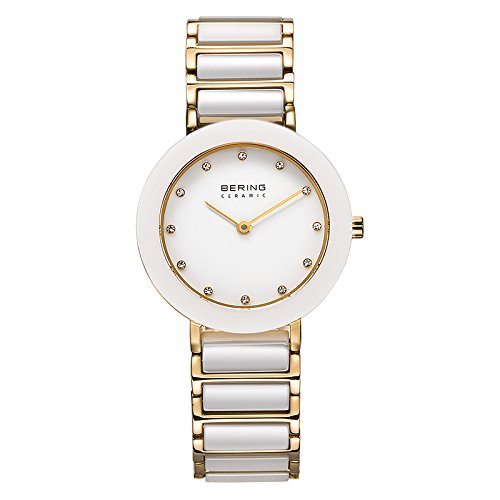 BERING 타임 11429-751 여성 Ceramic 컬렉션 Watch 스테인레스 스틸 Band Scratch Resistant Sapphire Crystal. 디자인 Denmark.