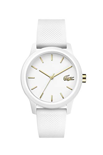 라코스테 TR90 Quartz Watch Rubber Strap White 18 Model 2001063