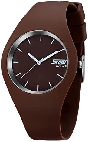 Gosasa Casual Simple 스타일 Silicone Strap 여성 Men 스포츠 Watches 30M Waterproof