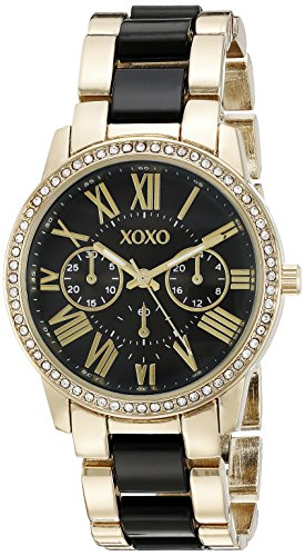 XOXO 여성 XO5874 Gold-Tone 매트 Bracelet Watch