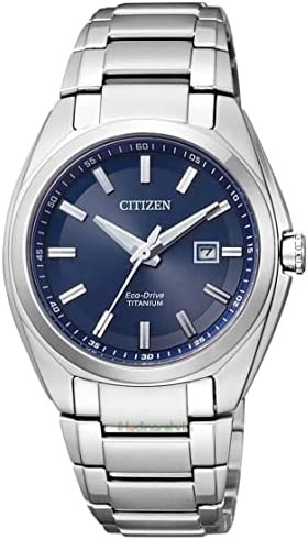 시티즌 여성 Analogue Quartz Watch 티타늄 Strap EW2210-53L