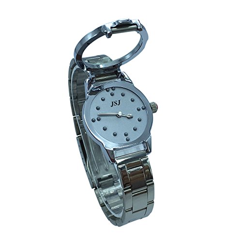 Tactile Braille Watch Blind People Elderly Grey Dial woman