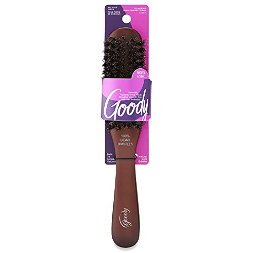 헤어브러쉬 Goody Styling Essentials Brush Boar Full Grooming 1 Count