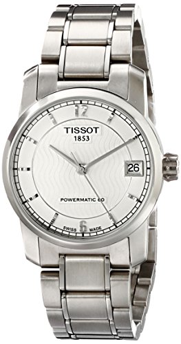 Tissot 여성 T0872074403700 T-Classic Analog Display Swiss Automatic 실버 Watch