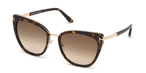여성 선글라스 Tom Ford FT0717 Havana/Brown Lens Sunglasses