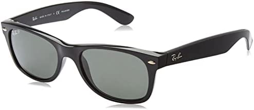 여성 선글라스 Authentic 레이벤 New Wayfarer RB 2132 6053/M3 55MM Blue/Grey Gradient Polarized