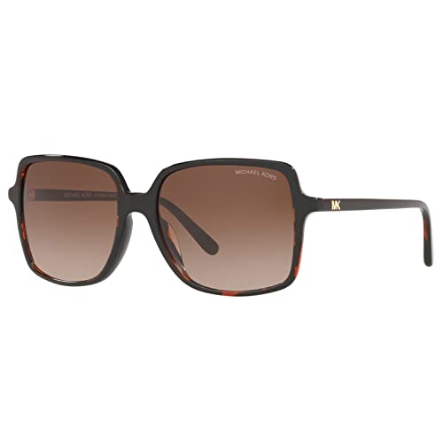 여성 선글라스 Michael Kors MK2098U 378113 Brown Tortoise Isle Palms 스퀘어 Sunglasses Lens