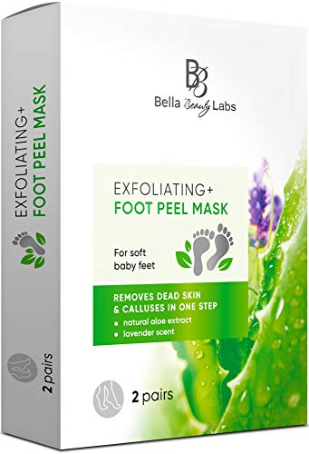 알로에추출물 발각질제거 Exfoliating Foot Peel 마스크 2 packs - Natural Aloe Extract