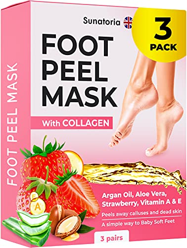 발각질제거 Improved Formula Exfoliating Foot Peel Mask