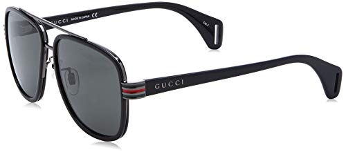 남성 선글라스 Gucci Sunglasses GG 0448 S- 001 Black/Grey