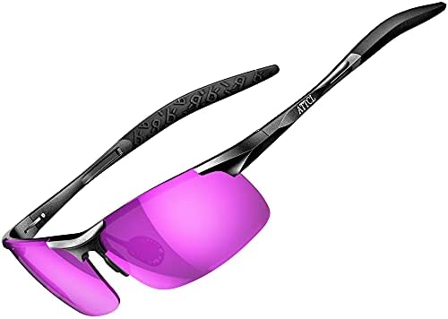 남성 선글라스 ATTCL Mens 패션 드라이빙 Polarized Sunglasses Al-Mg 메탈 Frame Ultra Light