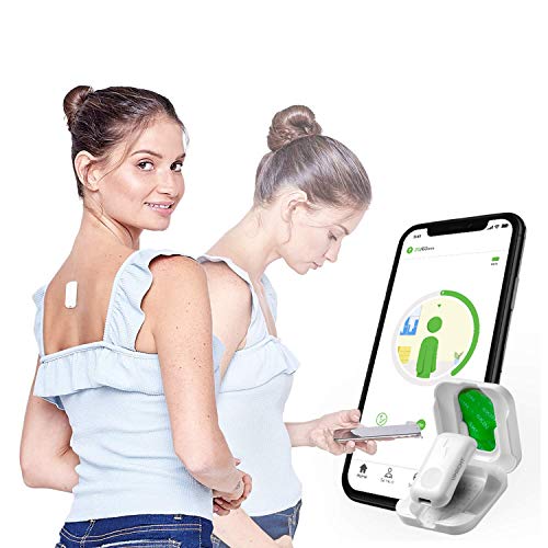 건강목걸이 Upright GO 2 NEW Posture Trainer Corrector Back Strapless Discrete Easy Use Complete App Training Plan Health Benefits Confidence Builder