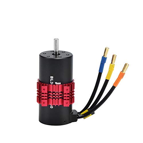 RC모터 Jrelecs 3674 4Poles 2250KV Brushless Motor RC 1/8 Truck Car Boat 2250kv