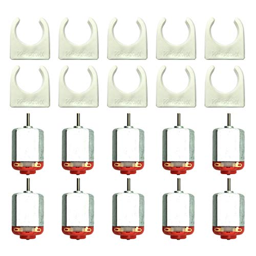 RC모터 10pcs Micro 130 DC Motor Strong 마그네틱 Brushed Electric 3V -12V 25000 RPM Cars 토이 High Speed Torque DIY 원격 컨트롤 Car Hobby 메탈 Engine Kit Toys