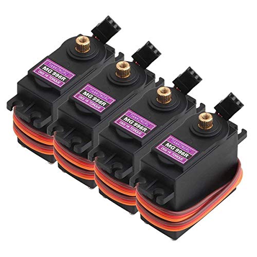 RC모터 4팩 MG996R 55g 메탈 Gear Torque Digital Servo Motor Futaba JR RC Helicopter Car Boat Robot