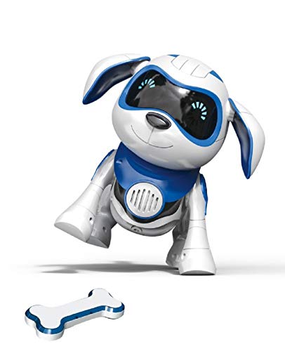 Yeezee Wirless Robot Puppy Interactive Little Baby Pup Magent Bone Walking Talking 원격 컨트롤 Dog Pet Kids/Boys/Girls BB-1