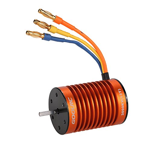 RC모터 GoolRC F540 3000KV 방수 Brushless Motor 1/10 RC Car WLtoys 10428/12428 HG P601
