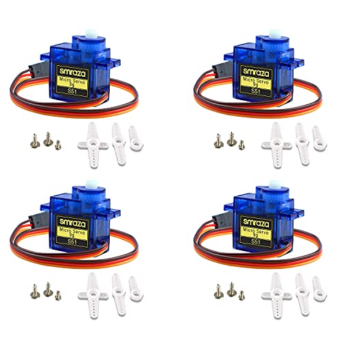 RC모터 Smraza 10 Pcs SG90 9G Micro Servo Motor Kit RC Robot Arm/Hand/Walking Helicopter Airplane Car Boat 컨트롤 케이블 미니 Servos Arduino Project