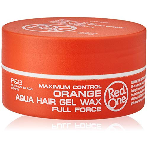 헤어왁스 RedOne Aqua Gel 헤어 Wax Orange