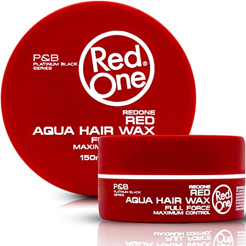 헤어왁스 RedOne Aqua 헤어 Wax Red