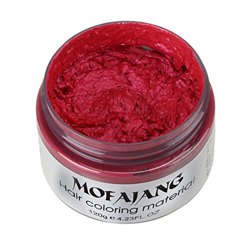 헤어왁스 Ochine One-time Molding Paste 헤어 스타일 Styling Color Wax Dye 7 colors