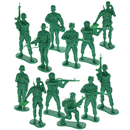 육군남자 GiftExpress 12 pcs 5 그린 아미 Action Figures US Men Military Solider 세트 Soldiers 토이 Figure Collection