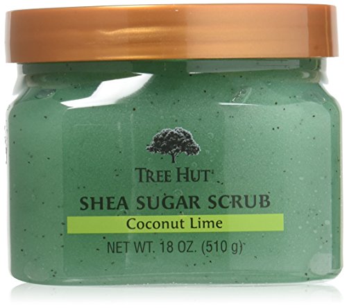 바디스크럽 Tree Hut Shea Sugar Body Scrub - Coconut Lime 18 OZ