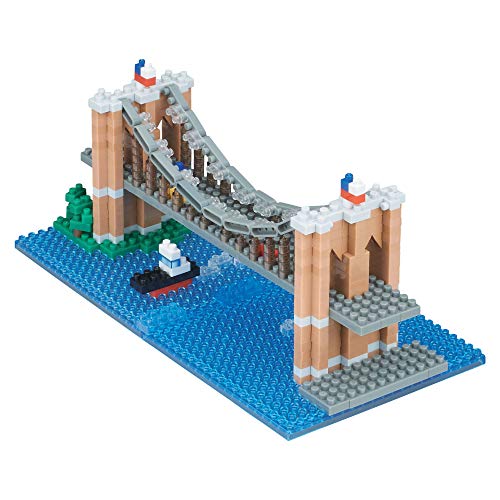 나노블록 Nanoblock Brooklyn Bridge Building Set