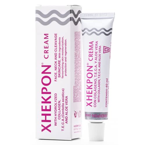 아이크림 XHEKPON Face Neck & Decolleté Anti-ageing Cream Collagen Aloe Vera Centella Asiatica 40ml