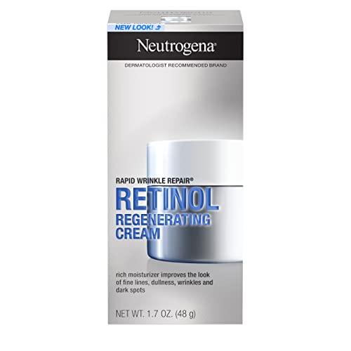 아이크림 Neutrogena Rapid Wrinkle Repair Retinol Anti-Wrinkle Regenerating Face Cream Day Night Use 1.7 oz