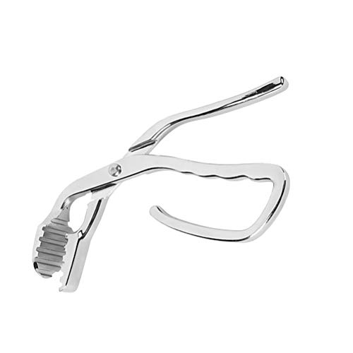 Yardwe Stainless Steel Grill Grate Lifter Tool Anti-Hot BBQ Grate Gripper Clip