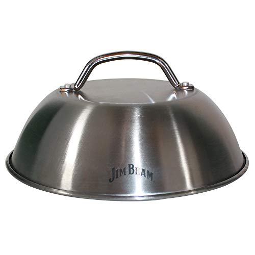 Jim Beam JB0181 9 Burger Cover and Cheese Melting Dome, Silver