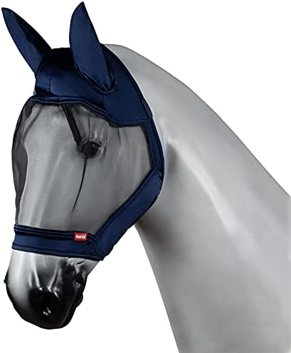 Horze Cayman Fly 마스크 블루 XL