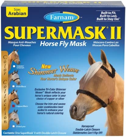 SuperMask II Horse Fly 마스크 Shimmer Weave Mesh