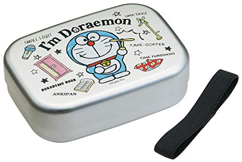 스케이터 어린이용 도시락 알루미늄제 Im Doraemon 비밀 도구 일본제 370ml ALB5NV