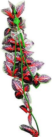 인조 인공 수초 Mosichi Artificial Vine Plant Simulation Fish Tank Reptile Terrarium Aquarium Decoration