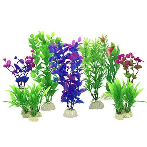인조 인공 수초 Pietypet Fish Tank Decorations Artificial Aquatic Plants Rockery View Vivid Simulation Plant Creature Aquarium Landscape Boat Mountain Cave Resin Ornament Decoration