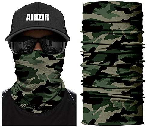 Airzir Outdoor Camo Face 마스크 Breathable Seamless Tube Dust-proof Windproof UV Protection Motorcycle Bicycle ATV Motorcycling 사이클링 Hiking Camping Climbing Fishing Hunting Tcamo-620