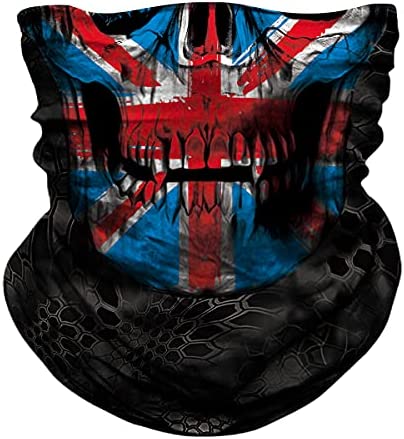 Union Jack Outdoor Face 마스크 Airzir Breathable Seamless Dust-proof Windproof UV Protection Motorcycle Bicycle ATV Motorcycling 사이클링 Hiking Camping Climbing Fishing Hunting 269