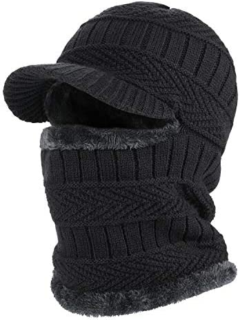 TAGVO Winter Knitted Balaclava Beanie Hat Warm Cycling Ski Mask Universal Size