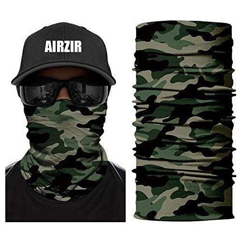 Airzir Outdoor Camo Face 마스크 Breathable Seamless Tube Dust-proof Windproof UV Protection Motorcycle Bicycle ATV Motorcycling 사이클링 Hiking Camping Climbing Fishing Hunting Tcamo-005