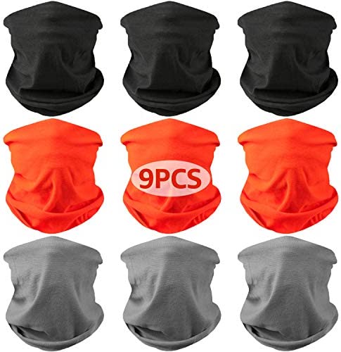Landisun 머리띠 Face 마스크 Bandanas Scarf Multifunctional Seamless 16-in-1 스포츠 High Elastic Magic Outdoor & Casual UV Protection