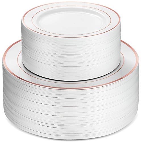 파티용품 일회용 접시 100개입 100 Piece Plastic Party Plates