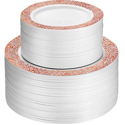 파티용품 일회용 접시 100개입 100 Piece Plastic Party Plates