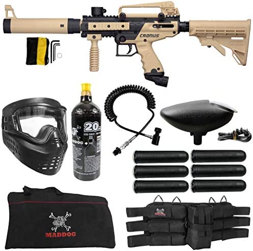 Maddog Tippmann Cronus Tactical Corporal Paintball Gun Package