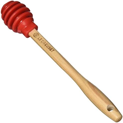 Le Creuset Silicone Honey Dipper White