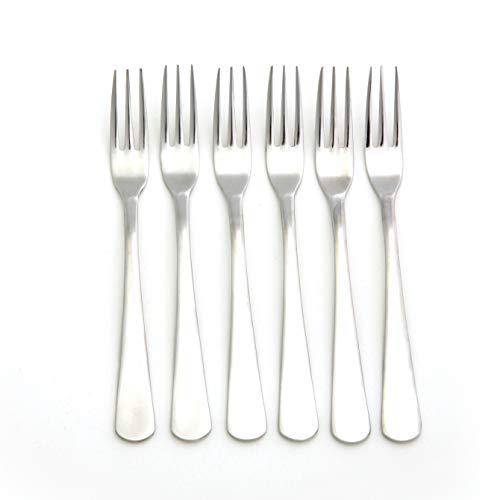 디저트포크 Norpro 스테인레스 스틸 Hors Doeuvres Forks 세트 6 Silver