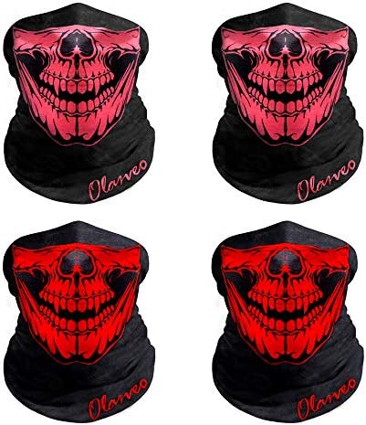 Breathable Seamless Tube Skull Face 마스크 half Shade Dust-proof Windproof Motorcycle Bicycle Bike Hiking Camping Climbing Fishing Hunting Motorcycling 머리띠 Scarf Neckwarmer