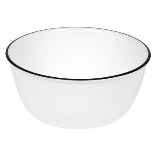 Corelle Livingware 28oz Super Soup/Cereal Bowl 클래식 Caf¿ 매트 Rim Only