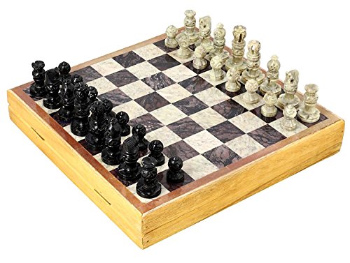 체스게임 세트 Artisan Soapstone Chess OL